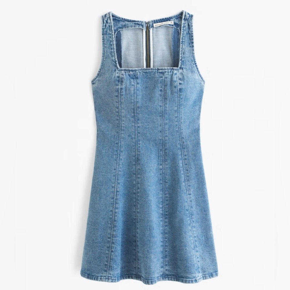 Abercrombie & Fitch Denim Mini Dress Medium